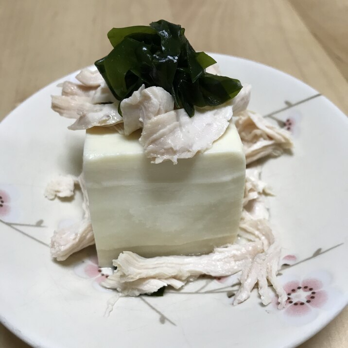 ゆで鶏活用レシピ！冷奴